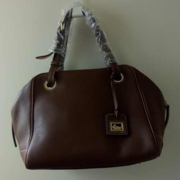 Dooney & Bourke Handbags - Dooney & Bourke Zip Zip Grommet Satchel NWOT with